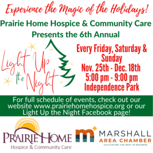 prairie home hospice light up the night