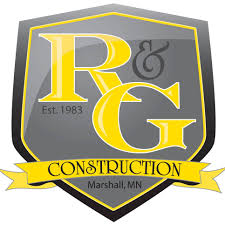 R & G Construction logo.