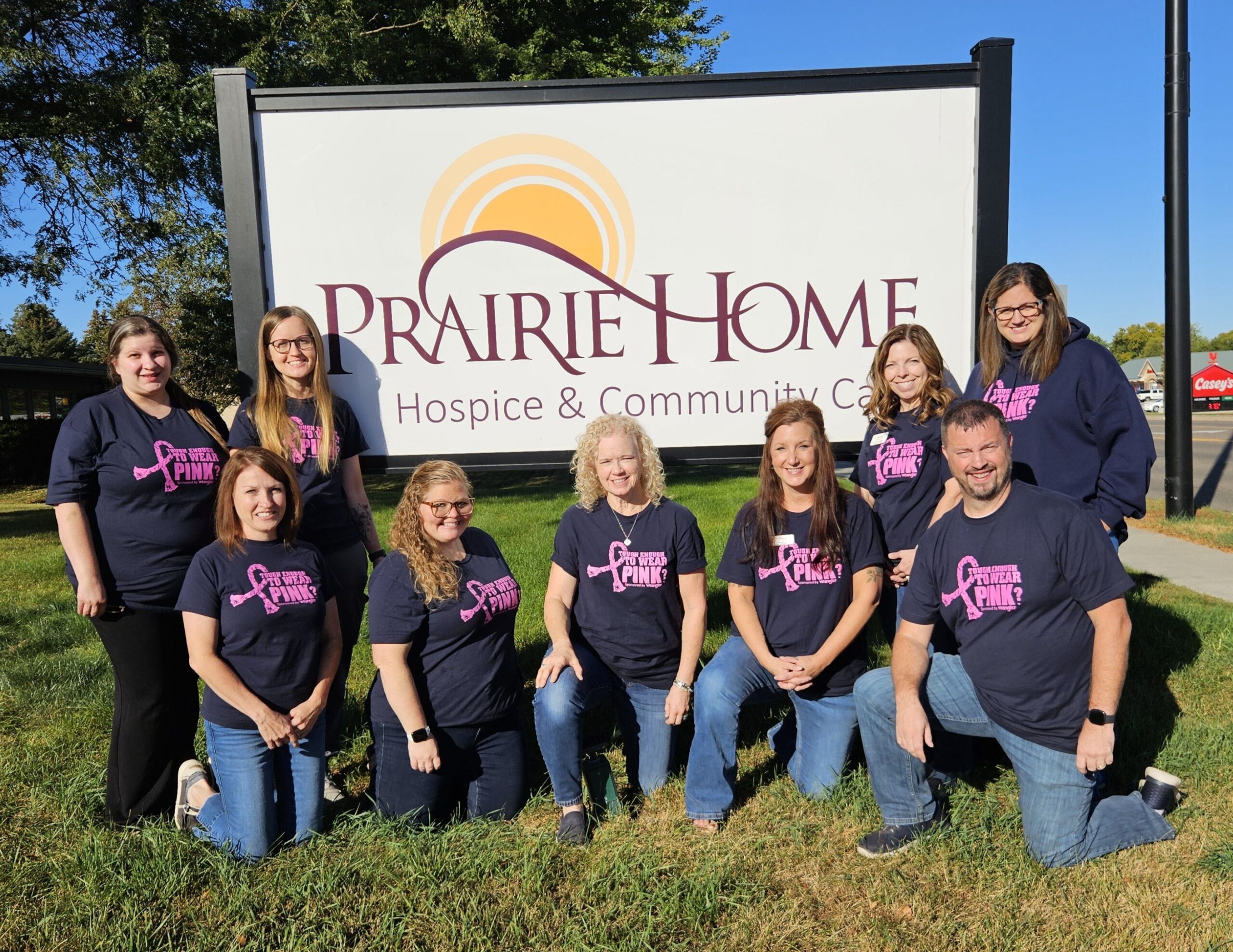 Image of some staff members from Prairie Home Hospice.